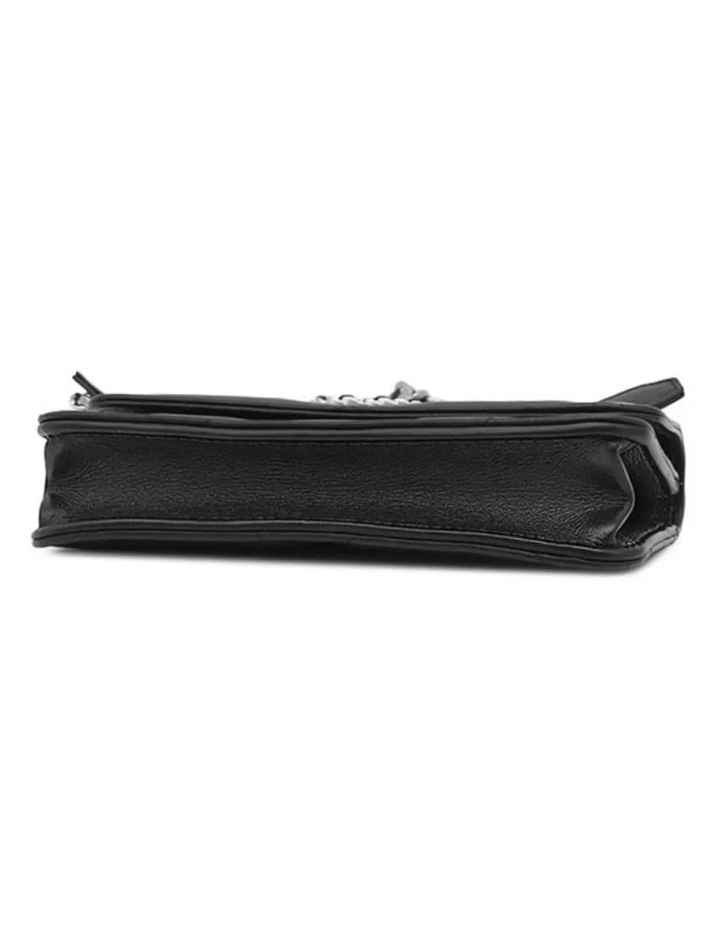 Chanel Chain Wallet Chanel 19 Clutch Lambskin Black Silver